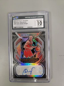 2022-23 Panini Obsidian Magmatic Signature Goran Dragic #/99 CGC 10 GEM MINT - Picture 1 of 2