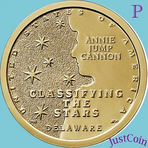 2019-P AMERICAN INNOVATION DELAWARE UNCIRCULATED GOLDEN DOLLAR - Bild 1 von 2