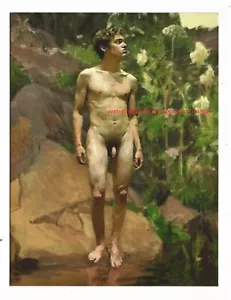 POSTCARD / Anders ZORN / Male nude, 1900 - Picture 1 of 2