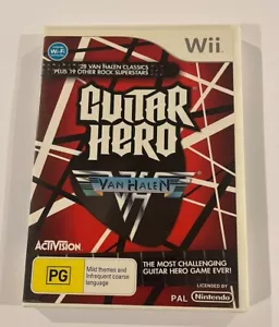 Guitar Hero VAN HALEN - Nintendo Wii PAL - Free Aus Post! - Picture 1 of 4