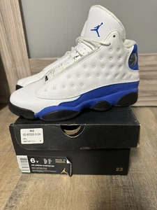 Größe 6Y (GS) - Jordan 13 Retro Hyper Royal Blue Suede White Leather (884129-117) - Bild 1 von 9