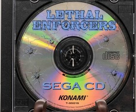 Lethal Enforcers (Sega CD, 1993) Previously Owned - Jewel Cover 
