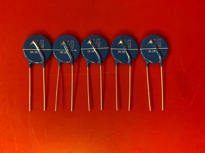 5x S20K275 EPCOS B72220S271K101 VARISTOR 430V 8KA DISC 20MM - Image 1 of 4