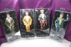 Mattel BTS RM-JIN-JUNG KOOK-J-HOPE 11"-12" Dolls NEW - Picture 1 of 17
