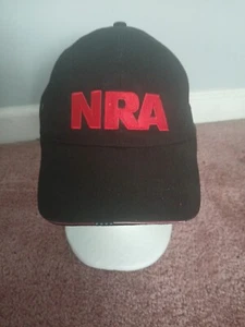 NRA Stand And Fight Hat, Cap Red Black Red White And Blue Brim - Picture 1 of 5