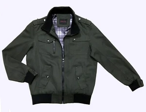 Men's Bomber Windproof Casual Jacket Fall Winter - Picture 1 of 5