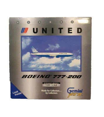 Gemini Jets 1:400 United Boeing 777-200 N775UA GJUAL497 Foto 1 de 4
