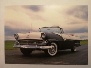 Ford Fairlane Sunliner 1955 Ansichtskarte Postkarte Postcard Oldtimer Sammlung - Bild 1 von 2