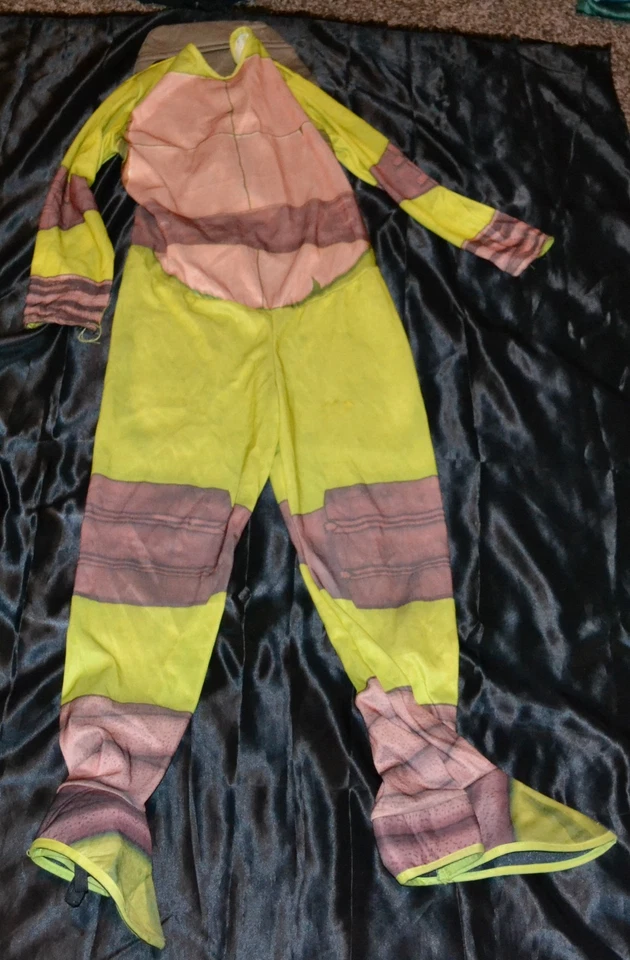 Disfraz de Halloween Tortugas Ninja Adolescentes Mutantes para Niños Talla M 8-9-10 Niños Foto 1 de 2