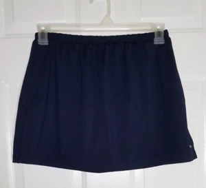 Wilson Hyper Tek System Tennis Skirt Golf Athletic Medium Dark Blue Under Shorts - Picture 1 of 7