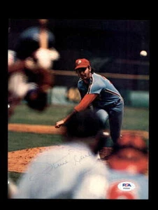 Steve Carlton PSA DNA Coa Signed 8x10 Vintage 70`s Phillies Photo Autograph - Picture 1 of 3