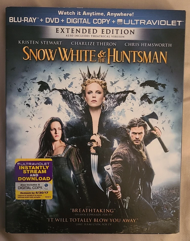 SNOW WHITE & THE HUNTSMAN (Blu-ray, DVD, Digital) - Image 1 of 3