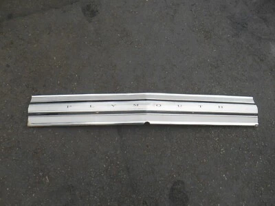 MOPAR 1968 Plymouth Satellite trunk lid finish panel deck lid panel - Image 1 of 4