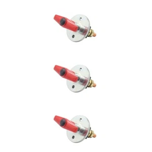 3pcs 150A 12/24V Heavy Duty Fixed Key Battery Isolator For Car Vehicle - Picture 1 of 12