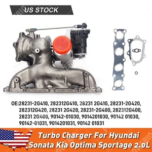 Turbo Charger for 2.0L Optima 11-15 Sportage 11-16 Sonata 11-14 Santa Fe 13-16 - Picture 1 of 12