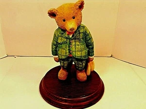 DEPT 56 UPSTAIRS BEARS FREDDY BOSWORTH BY CAROL LAWSON 1994 RETIRED - Picture 1 of 6
