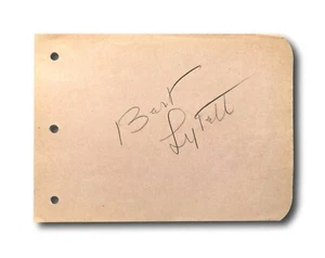 Bert Lytell Hand Signed Album Page Cut JSA COA Autograph Actor Along Came Love - Picture 1 of 3