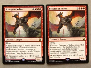 MTG SCOURGE OF VALKAS (X2) ICONIC MASTERS NM PACK FRESH NEVER PLAYED Magic Cards - Picture 1 of 2