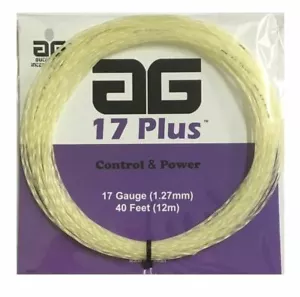 AG 17 Plus Tennis Saiten Set - weiß - Bild 1 von 1