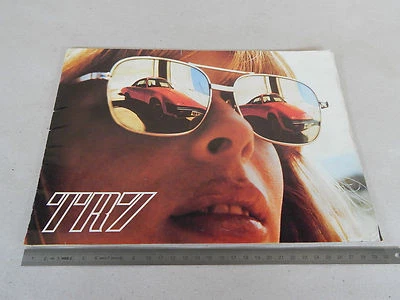 DEPLIANT ORIGINALE TRIUMPH TR7 TR 7 PROSPEKT BROCHURE PROMO - Immagine 1 di 4