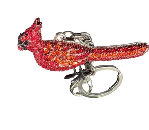 Llavero Killarney Cristal Rojo Cardenal Irlanda Pavé Irlandés Plata Nuevo En Caja - Imagen 1 de 5