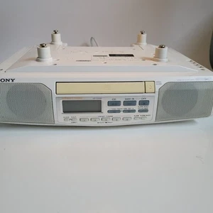 Sony ICF-CD513 Bajo Gabinete Radio Estéreo y Reproductor de CD Mega Bass ¡Funciona! - Imagen 1 de 24