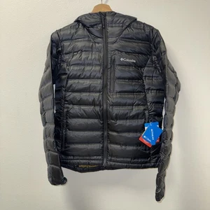 Columbia Damen Pebble Peak Daunenjacke mit Kapuze schwarz Gr. Medium - Bild 1 von 9