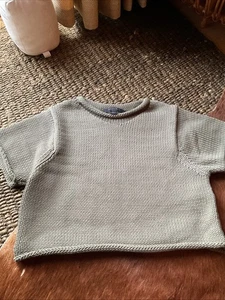 Short Waisted Khaki All saints Jumper. - Picture 1 of 6