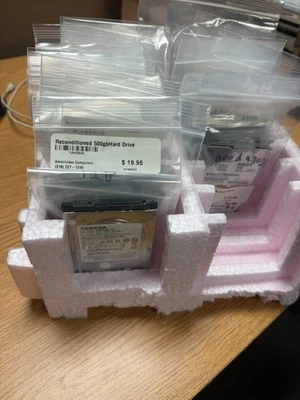 Various Hard Drives 2.5in SATA 500GB-1TB (Untested, Good Condition) - Image 1 of 4
