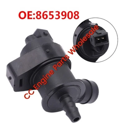 Vapor Canister Purge Valve Fit for Volvo Black S60 S80 V70 XC70 XC90 2001-2011 - Image 1 of 4