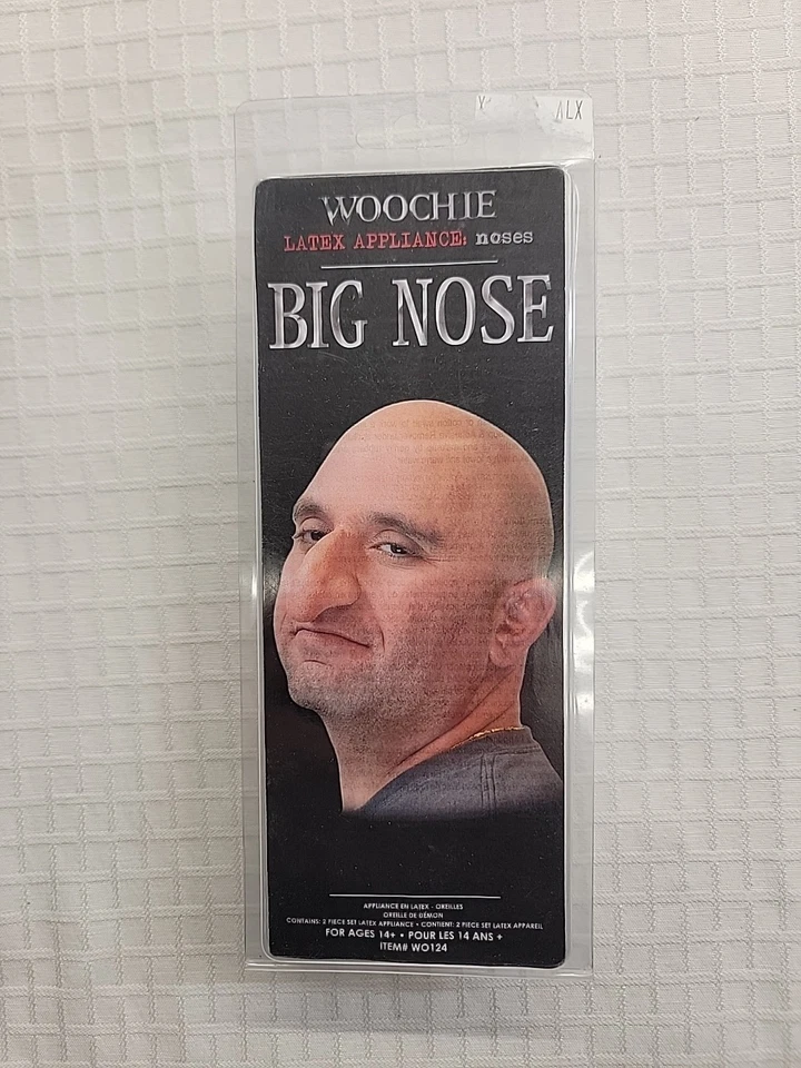Woochie Big Nose Aparato de látex nariz/Halloween Juegos con disfraces #WO124 Foto 1 de 4