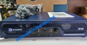 CROWN T10 power amplifier 1000W byfedex or DHL - Picture 1 of 6