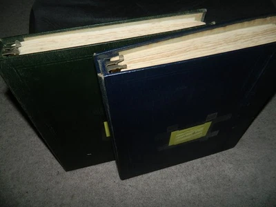 WORLD STAMPS COLLECTION IN 2 ALBUMS A-Z MINT & USED — 第 1/4 张图片