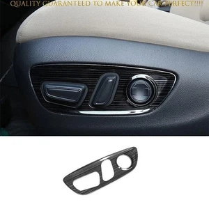 For Toyota RAV4 2019-2025 Black Titanium Seat Adjust Handle Button Panel Trim - Picture 1 of 7