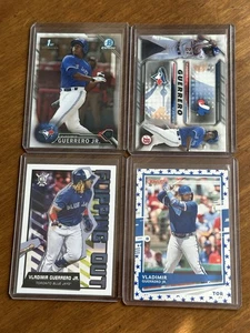 VLADIMIR GUERRERO JR 2016 BOWMAN CHROME (4) FAMILIENÄHNLICHKEIT BLUE JAYS - Bild 1 von 9