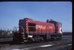 BH.DDB1.CP758 Original Slide Canadian Pacific S2 #7059 at Windsor, ON - Picture 1 of 1