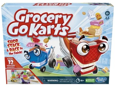 Grocery Go Karts Board Game for Pre-schoolers and Kids Ages 4 and Up, Brand New! - Image 1 of 4