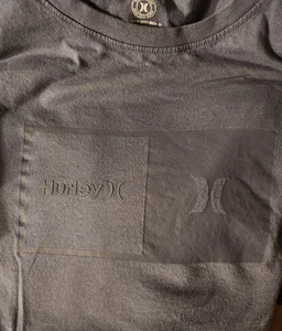 Herren Large Hurley T-Shirt Blau Skater Surfer Kurzarm  - Bild 1 von 4