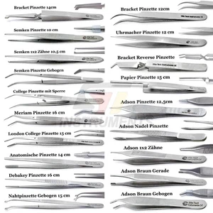 "Chirurgische Pinzette – Profi Anatomische & Dental Pinzette aus Edelstahl" - Bild 1 von 14