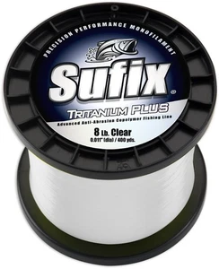 Tritanium Plus 1/4-Pound Spool Size Fishing Line (Clear, 40-Pound) - Picture 1 of 1