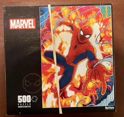 Rompecabezas de 500 piezas Buffalo Games Marvel Tales con Spider-Man Foto 1 de 2