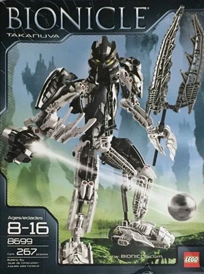 LEGO BIONICLE 8699 Takanuva 267 Pieces With Box Pre-Owned - Image 1 of 4