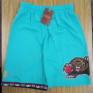Pantaloncini Mitchell & Ness Hardwood Classics Vancouver Grizzles nuovi con etichette - Foto 1 di 6