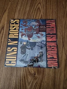 Guns N' Roses factory sealed 'Appetite For Destruction' 1988 (banned cover ) USA - Foto 1 di 10