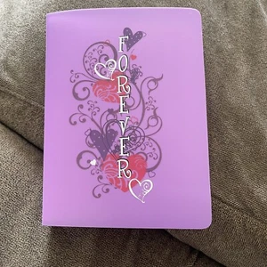 Pioneer Photo Album Forever Holds 36 - 4" x 6" Hearts Purple New Not In Package - Picture 1 of 3