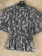 Ladies Top/ Blouse Size12 By Newlook Worn Once