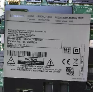 RICAMBI PER TV SAMSUNG UE40NU7190U - Foto 1 di 10