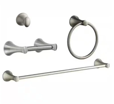 Juego de baño KOHLER Coralais: toallero y anillo, gancho para bata, soporte para papel higiénico Foto 1 de 4