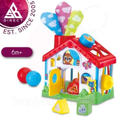 Leap Frog 4-in-1 Discovery Haus Mit 10 Enthält Play Teile Für 6 Monate + Kinder - Bild 1 von 4