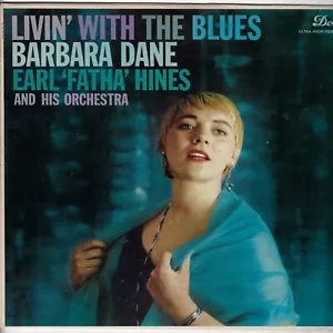 BARBARA DANE_EARL FATHA HINES livin' with the blues U.S. DOT LP_orig 1959 N MINT - Bild 1 von 4